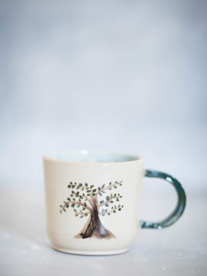 Ceramiczny kubek - Drzewo